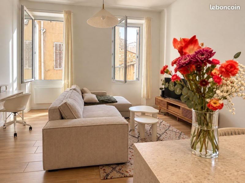 Appartement à louer, 39m², Marseille 3ème