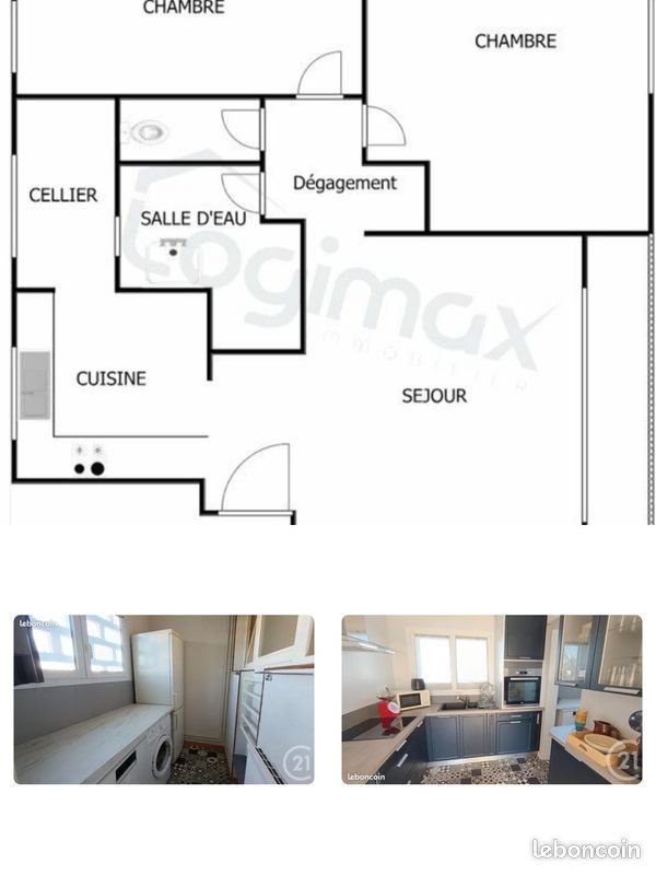 Appartement à vendre, 54m², La Rochelle