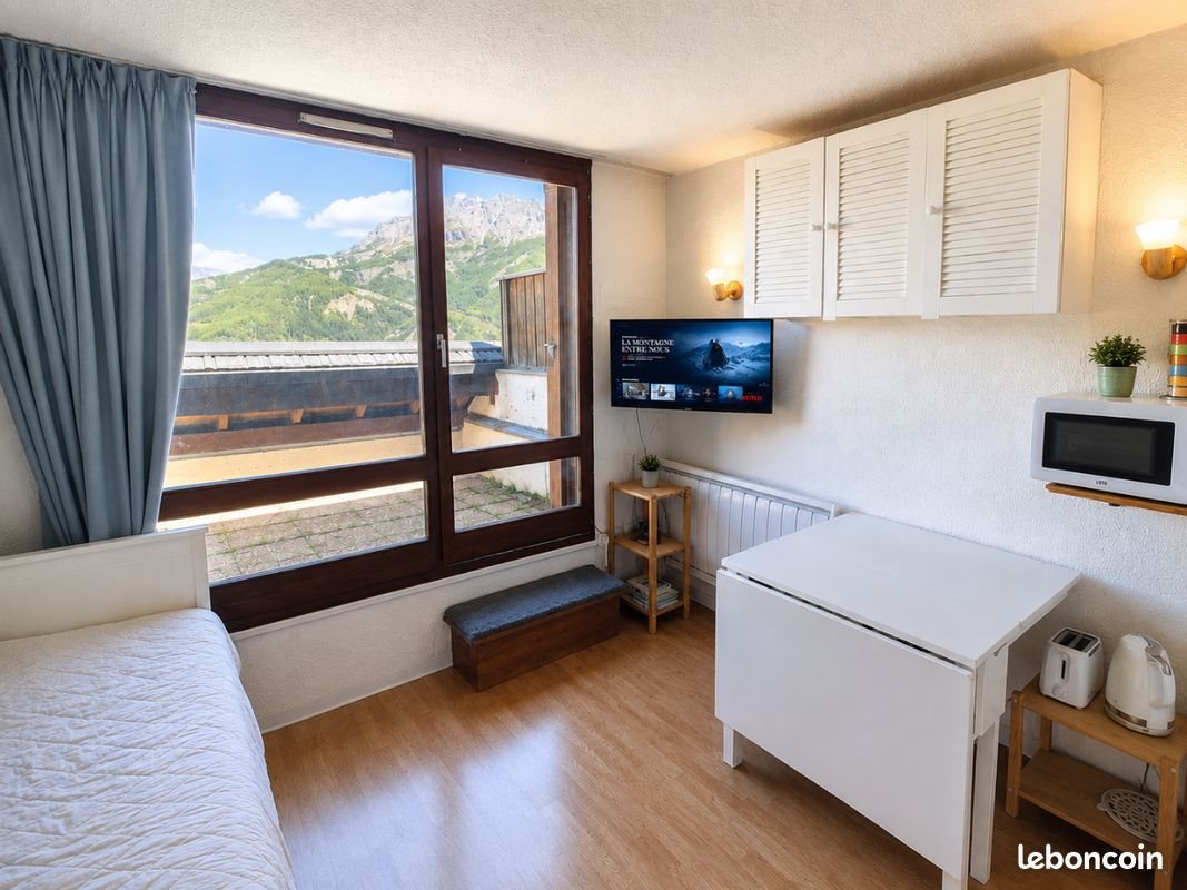 Appartement à vendre, 18m², Uvernet-Fours (Pra-Loup)