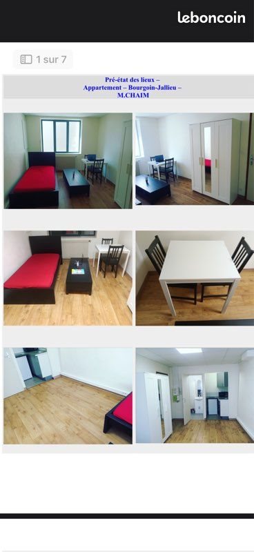 Appartement à louer, 25m², Bourgoin-Jallieu