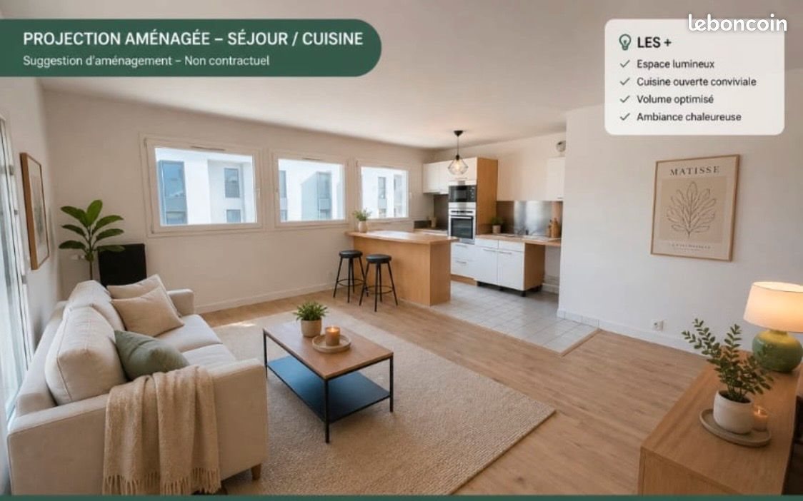 Appartement à vendre, 48m², Guyancourt