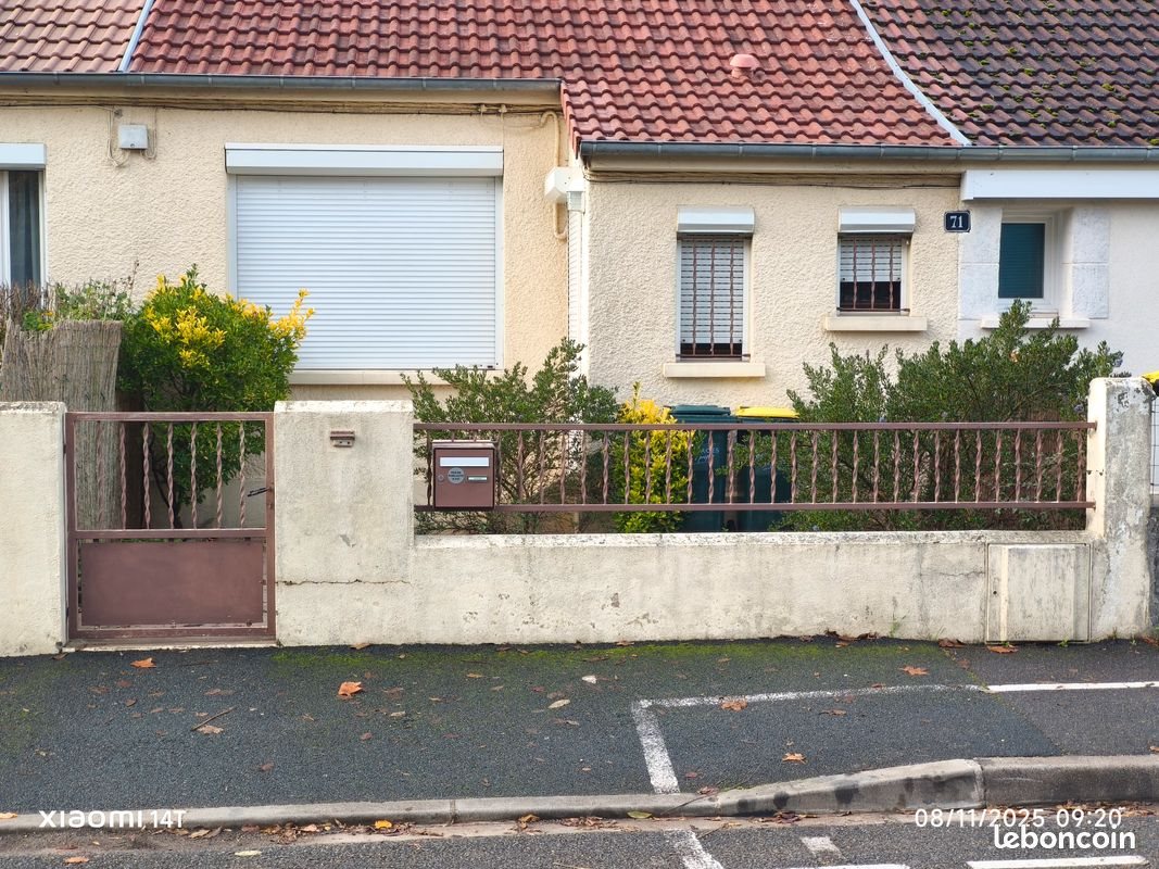 Maison à louer, 52m², Bourges