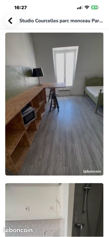 Appartement à louer, 16m², Paris 17ème