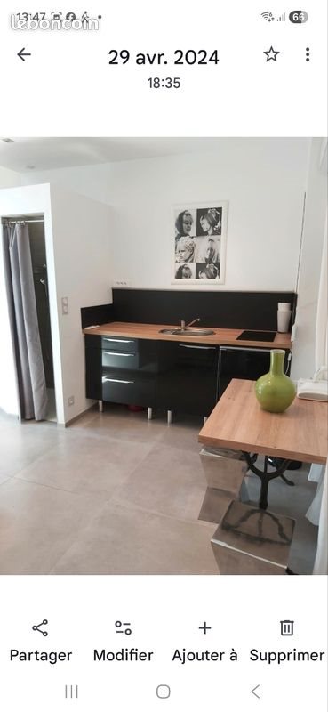 Appartement à louer, 28m², Vedène