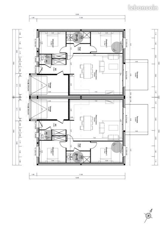Maison à louer, 85m², Gaillac