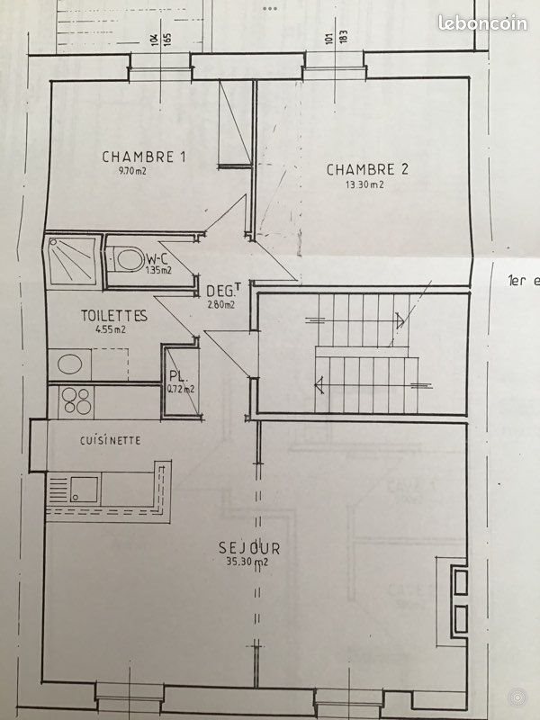 Appartement à louer, 65m², Saint-Bauzille-de-Putois