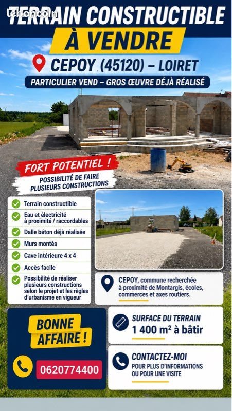 Maison à vendre, 1340m², Cepoy