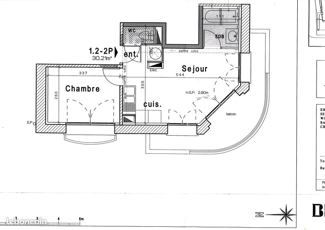 Appartement à vendre, 30m², Caen