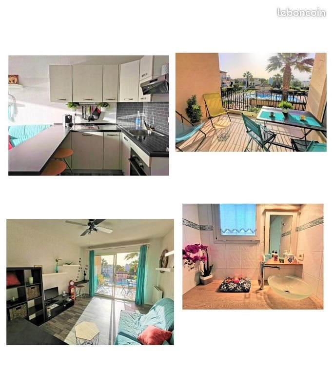 Appartement à louer, 24m², Antibes