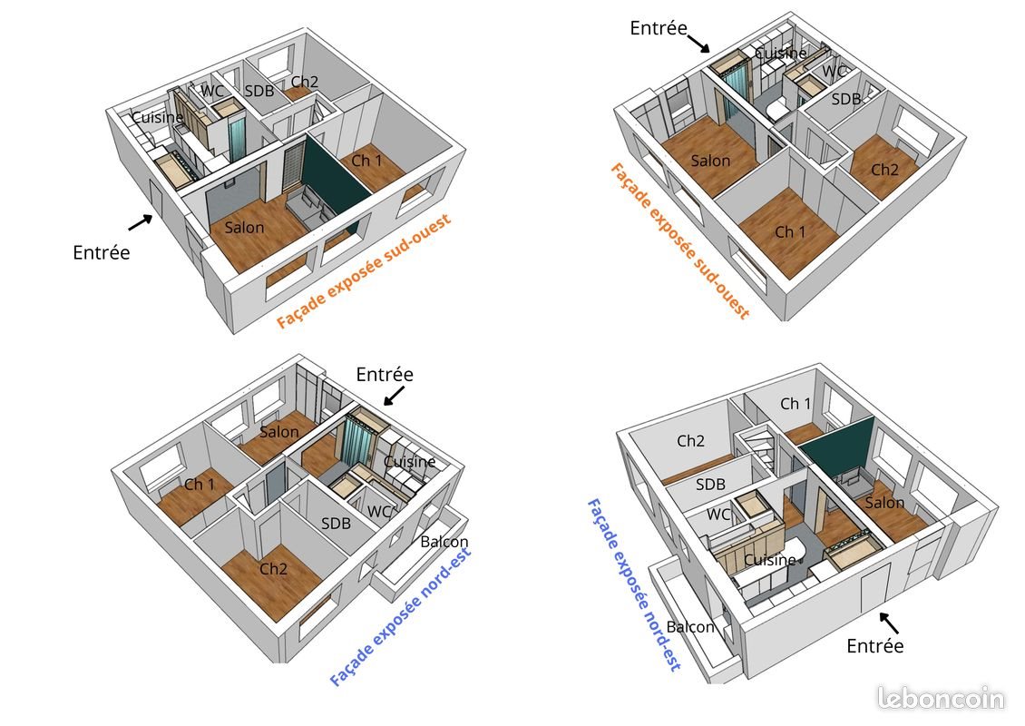 Appartement à vendre, 61m², Lille