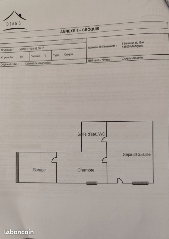 Appartement à vendre, 38m², Martigues