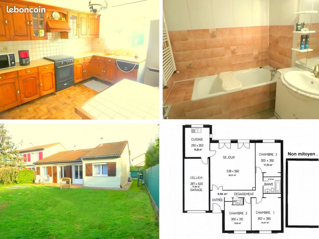 Maison à vendre, 92m², Chassieu