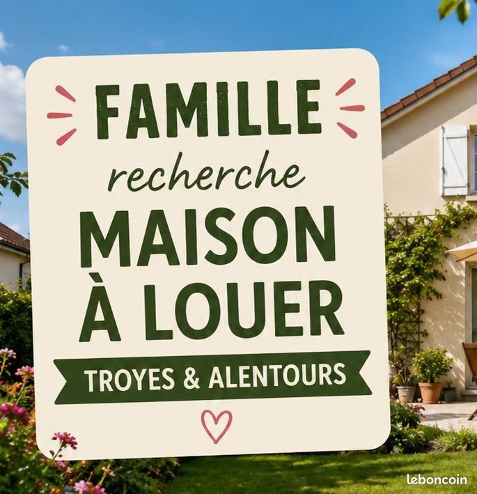 Maison à louer, 70m², Troyes