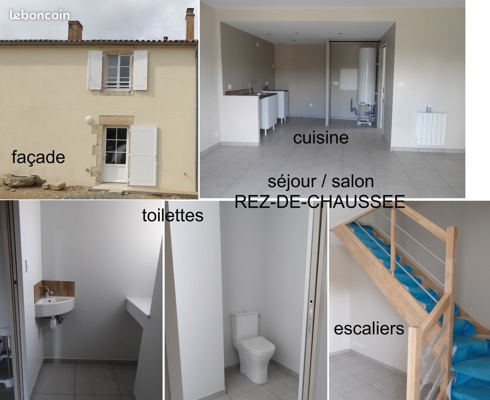 Maison à louer, 57m², Fontenay-le-Comte