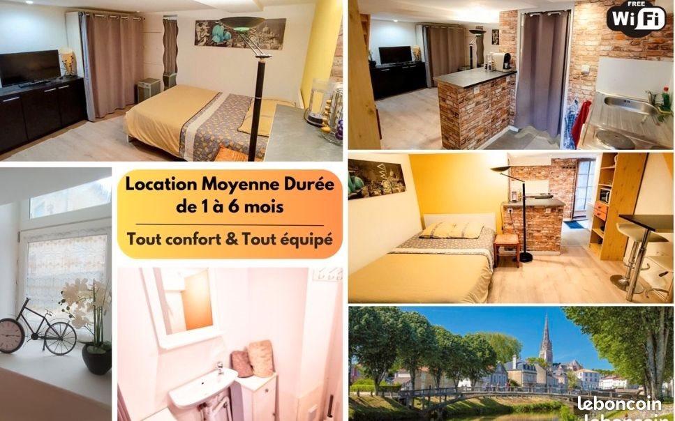 Appartement à louer, 25m², Fontenay-le-Comte