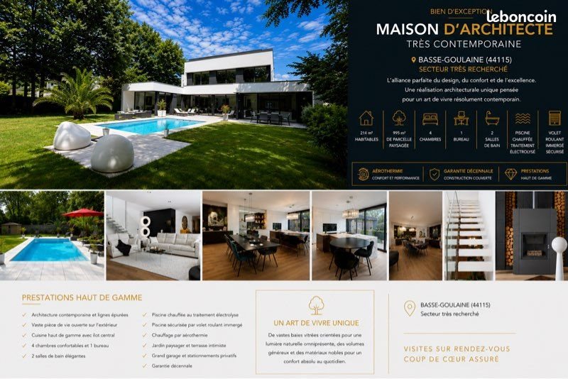 Maison à vendre, 214m², Basse-Goulaine
