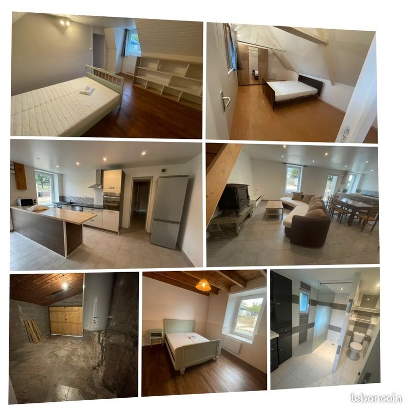 Maison à louer, 90m², Lanrodec