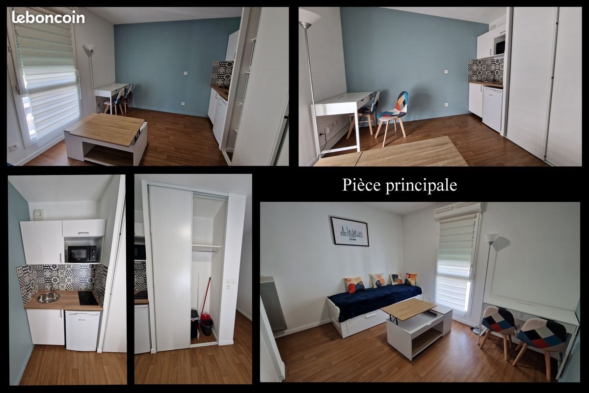 Appartement à louer, 19m², Villeurbanne