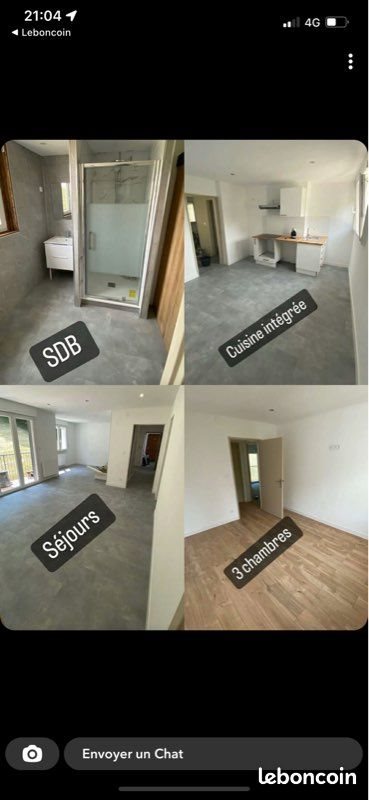 Appartement à louer, 92m², Joeuf