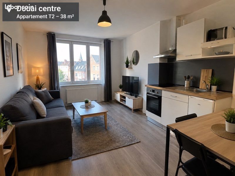 Appartement à louer, 38m², Douai