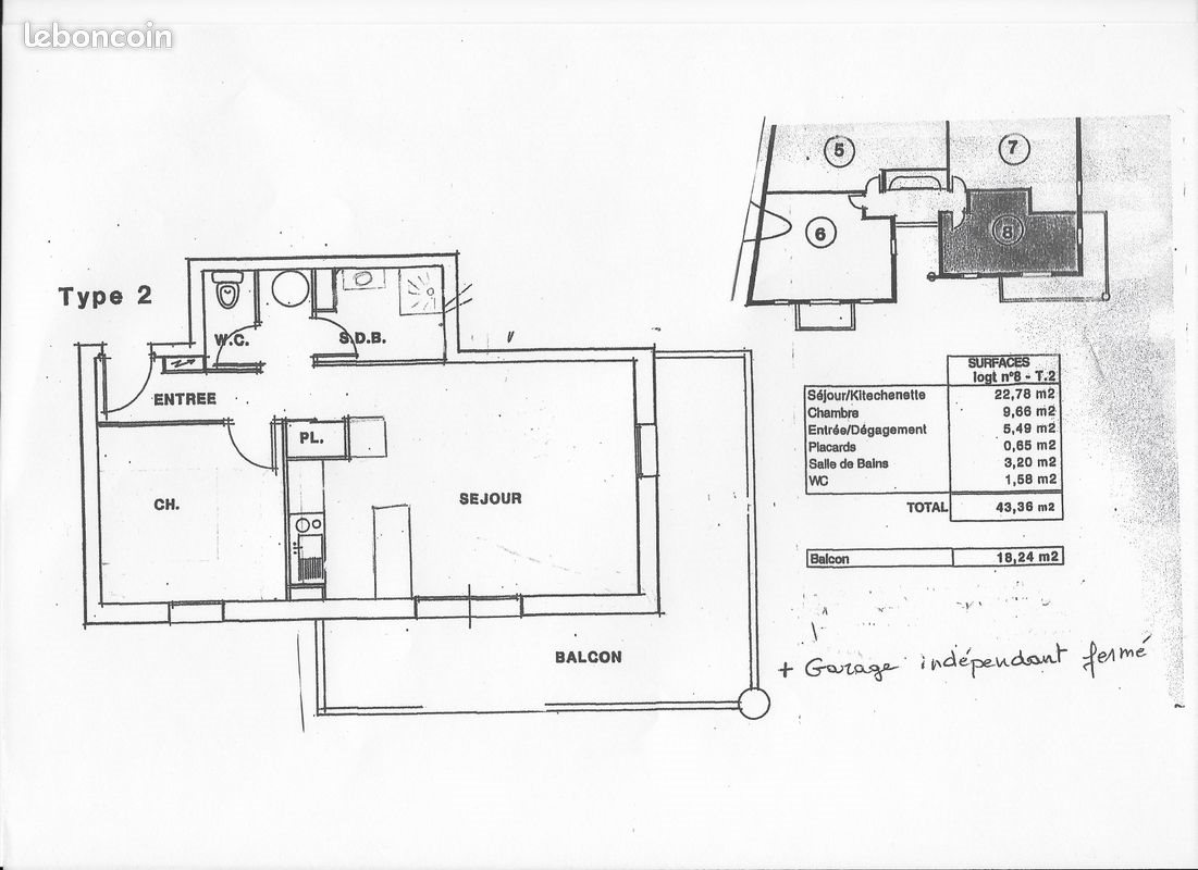 Appartement à vendre, 43m², Couëron