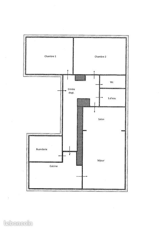 Appartement à louer, 100m², Ardes