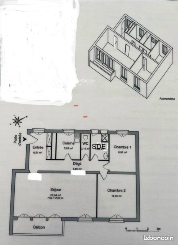 Appartement à louer, 77m², Lorient