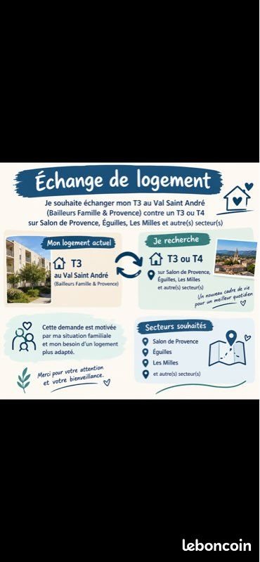 Appartement à louer, 60m², Aix-en-Provence