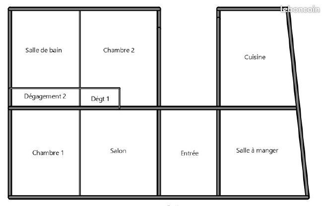 Appartement à louer, 94m², Nevers