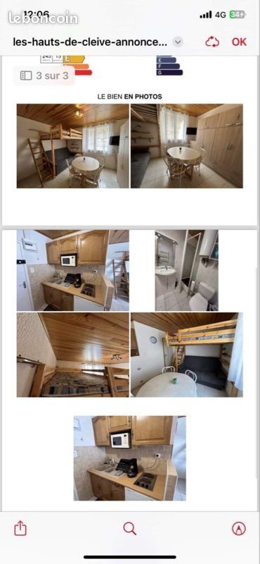 Appartement à vendre, 18m², Rennes-les-Bains
