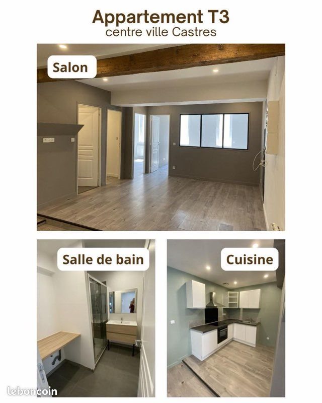 Appartement à louer, 60m², Castres