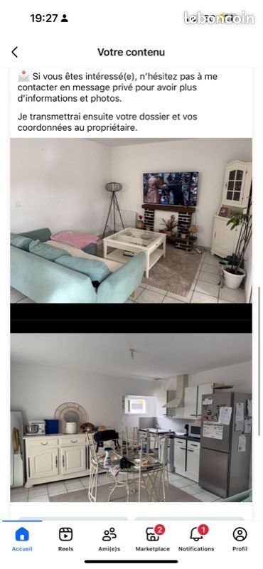 Maison à louer, 60m², Saint-Philbert-de-Grand-Lieu