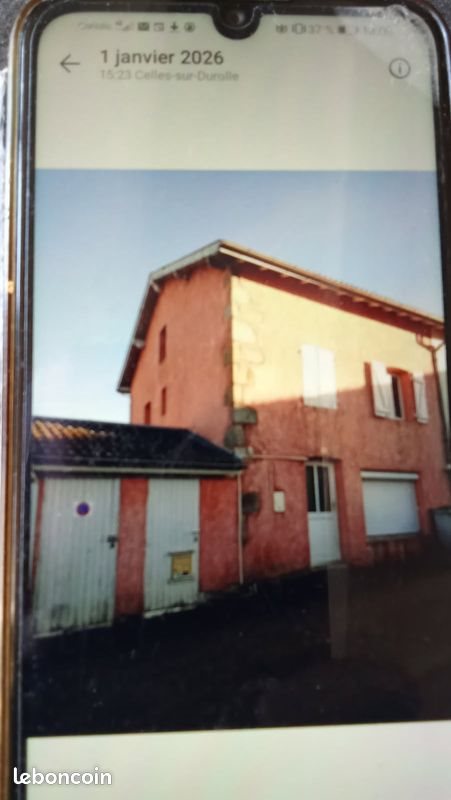 Maison à vendre, 72m², Celles-sur-Durolle