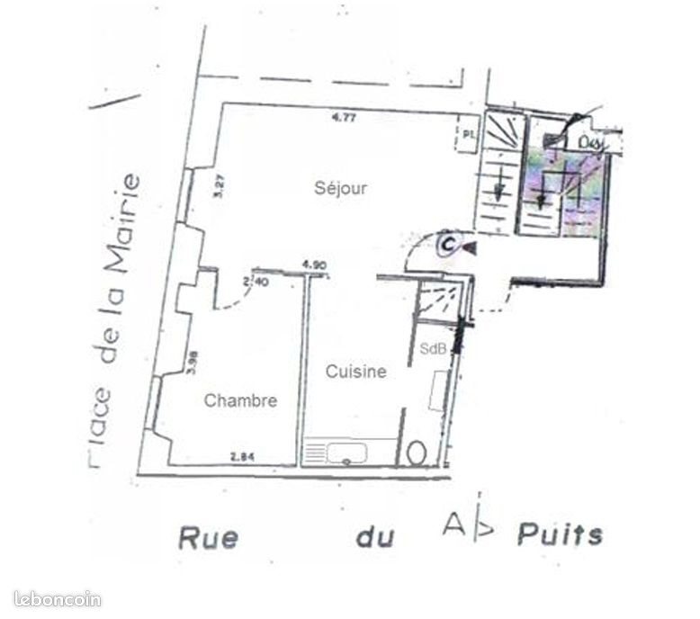 Appartement à vendre, 38m², Mennecy