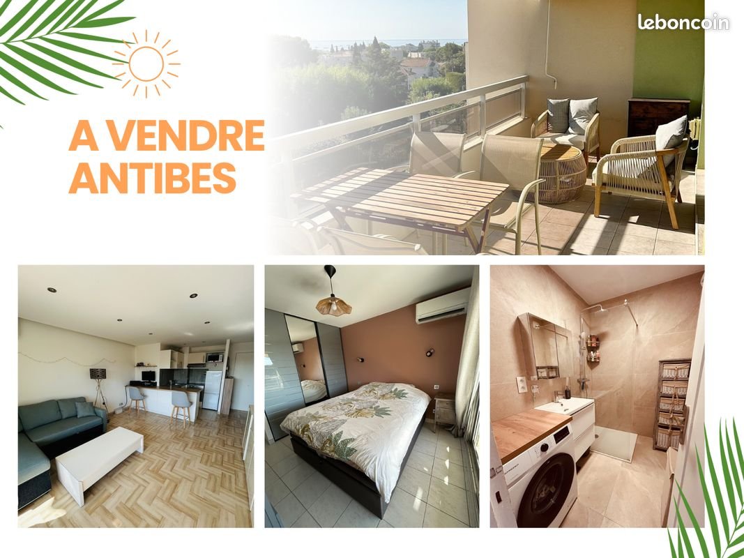 Appartement à vendre, 41m², Antibes