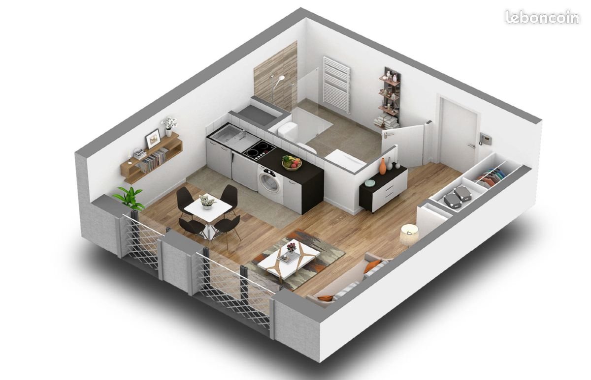 Appartement à louer, 27m², Chevilly-Larue