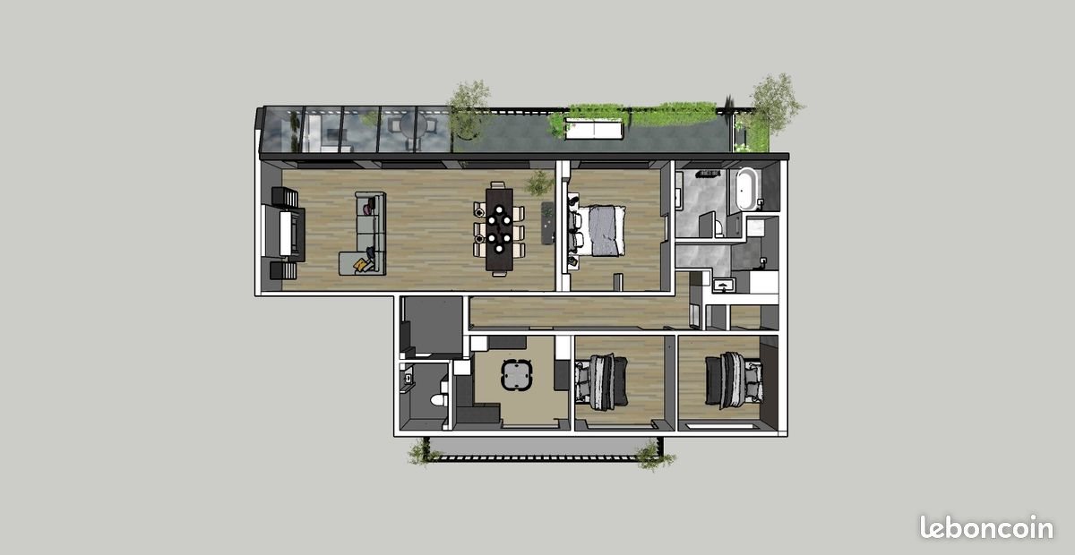 Appartement à louer, 136m², Mulhouse