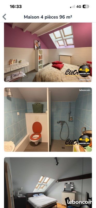 Maison à louer, 95m², Chalon-sur-Saône