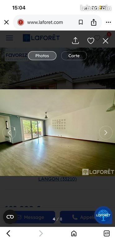 Maison à vendre, 100m², Langon