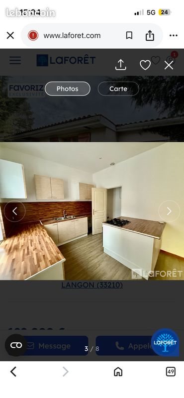 Maison à vendre, 100m², Langon
