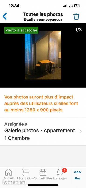 Appartement à louer, 30m², Marseille 15ème