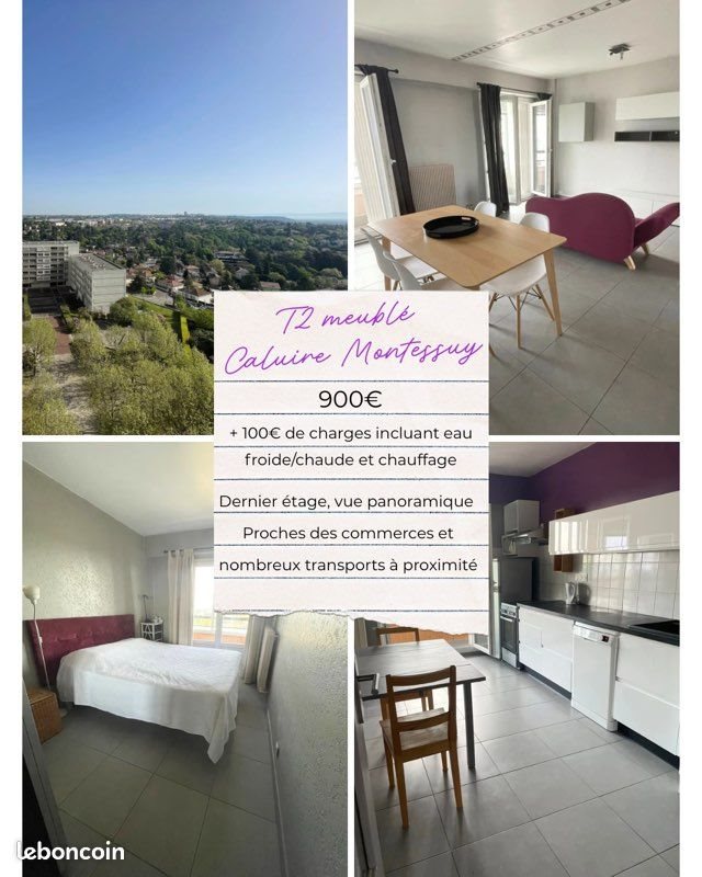 Appartement à louer, 58m², Caluire-et-Cuire