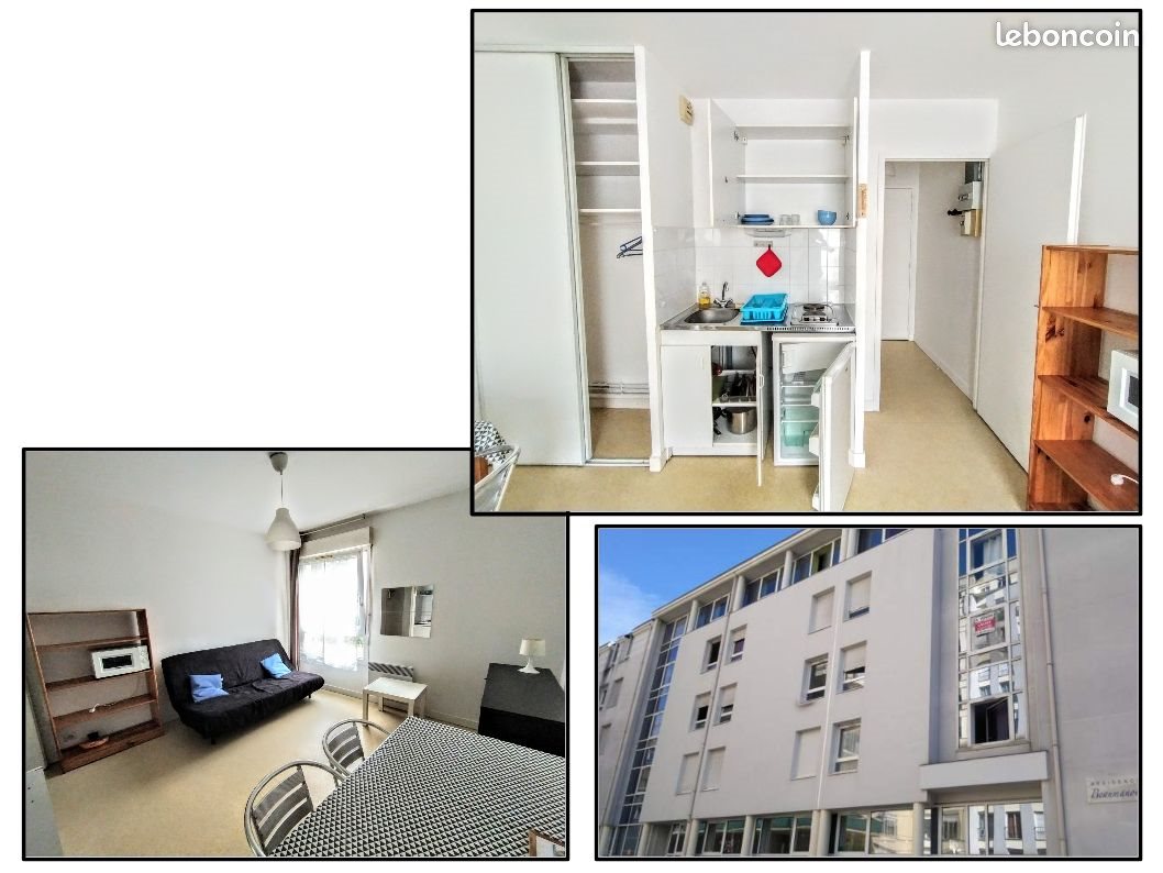 Appartement à louer, 19m², Nantes