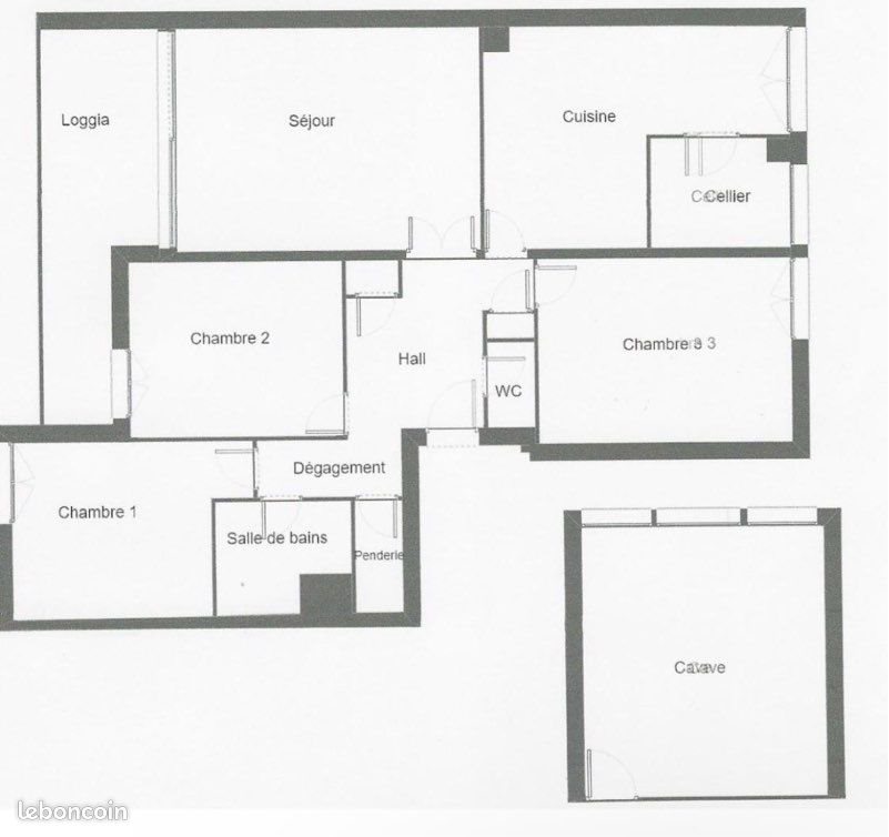 Appartement à vendre, 90m², Romans-sur-Isère
