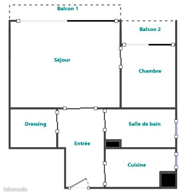 Appartement à louer, 36m², Paris 15ème