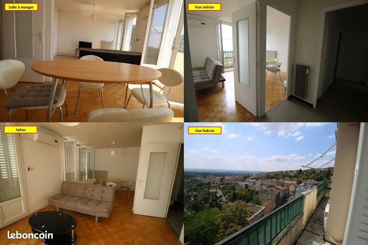 Appartement à vendre, 68m², Thiers