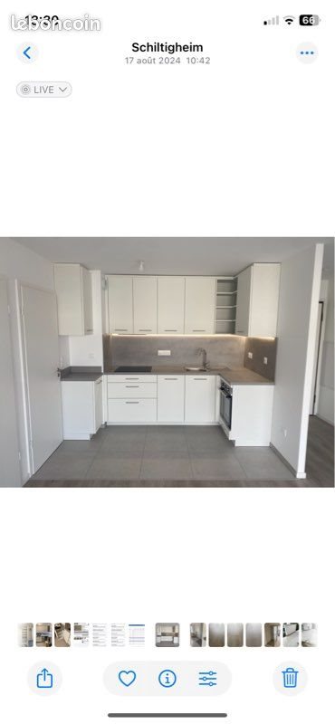 Appartement à louer, 45m², Schiltigheim