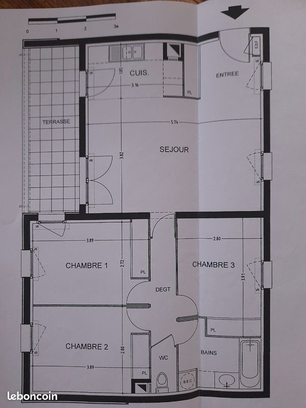 Appartement à vendre, 73m², La Ravoire