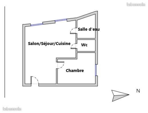 Appartement à vendre, 30m², Lyon 8ème
