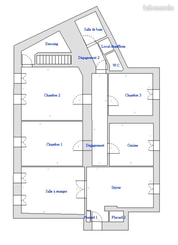 Appartement à vendre, 130m², Decazeville